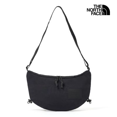 【The North Face 官方旗艦】 北面女款黑色復古單肩包｜81DS4H0