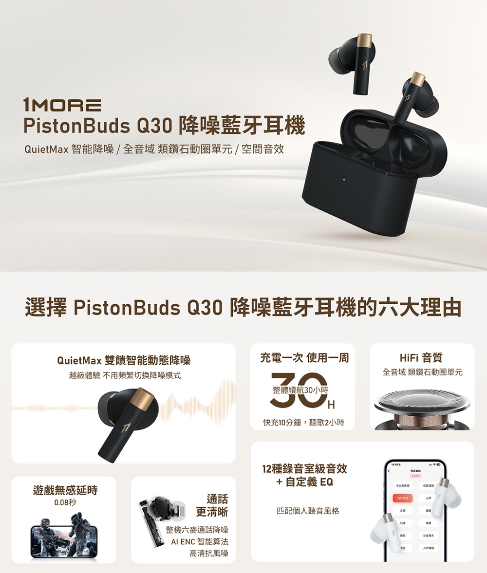 PistonBuds PRO Q30 - 詳情6