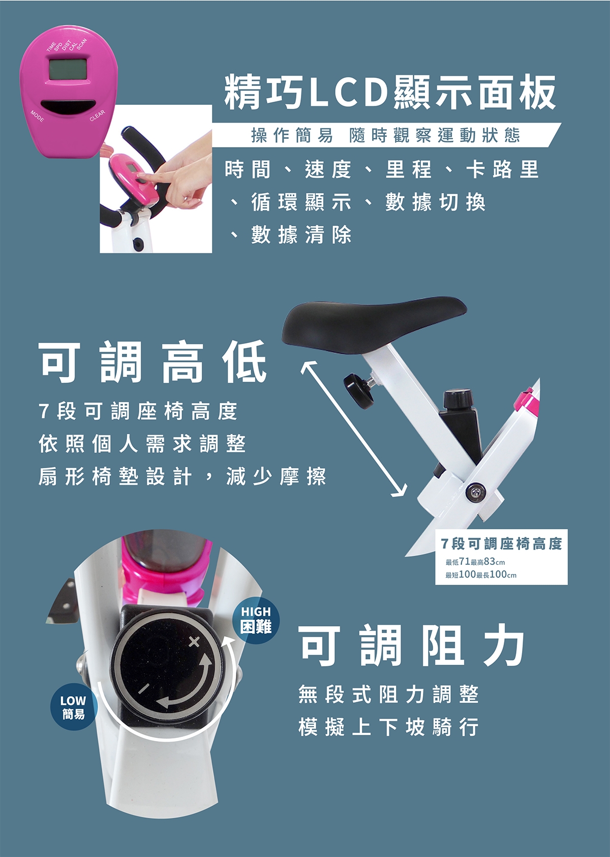 MRF健身大師 健身車 - 詳情7