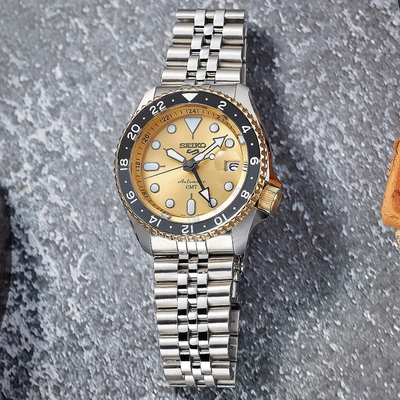 SEIKO 精工 在台70週年紀念 5 Sports GMT機械錶 618質感盛典 送禮首選-42.5mm (SSK044K1/4R34-00M0K)_SK045