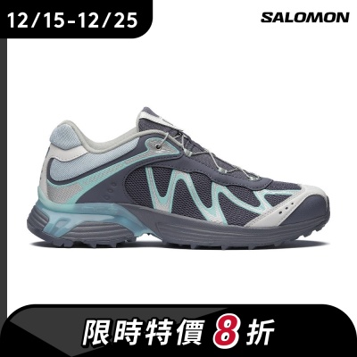 【Salomon索羅門】XT-WHISPER 運動鞋 色調灰/月岩灰/冰藍