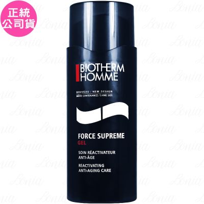 BIOTHERM碧兒泉 男仕極量緊膚凝露（50ml）為專櫃級男士保養產品，專為成人設計，適用於臉部與眼部。富含高濃度活性成分，能有效緊致肌膚、改善膚質，提升肌膚彈性與年輕感。適合各種膚質，產地依商品包裝顯示，儲存期限為3年，製造日期與有效日期請以實際出貨實品標示為主。