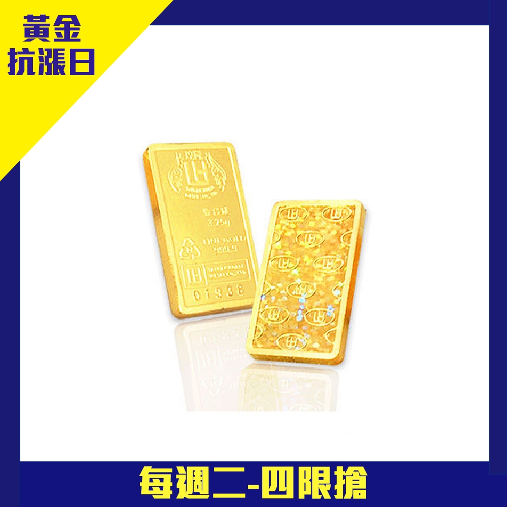 煌隆壹台錢黃金條塊| Jove Gold 漾金飾| Yahoo購物中心