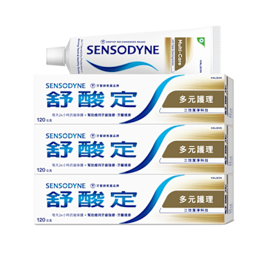舒酸定長效抗敏-多元護理配方120g*3入