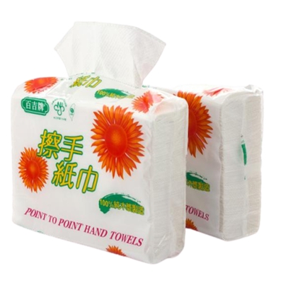 百吉牌擦手紙150抽*20包/箱