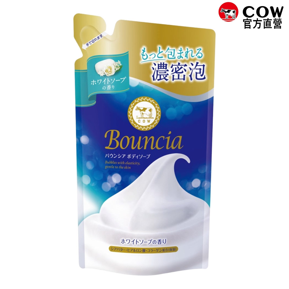 (任選)日本牛乳石鹼 美肌滋潤 優雅花香沐浴乳補充包 360ml