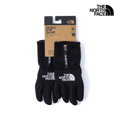 【The North Face 官方旗艦】 北面男女款黑色可觸控手套｜888SJK3