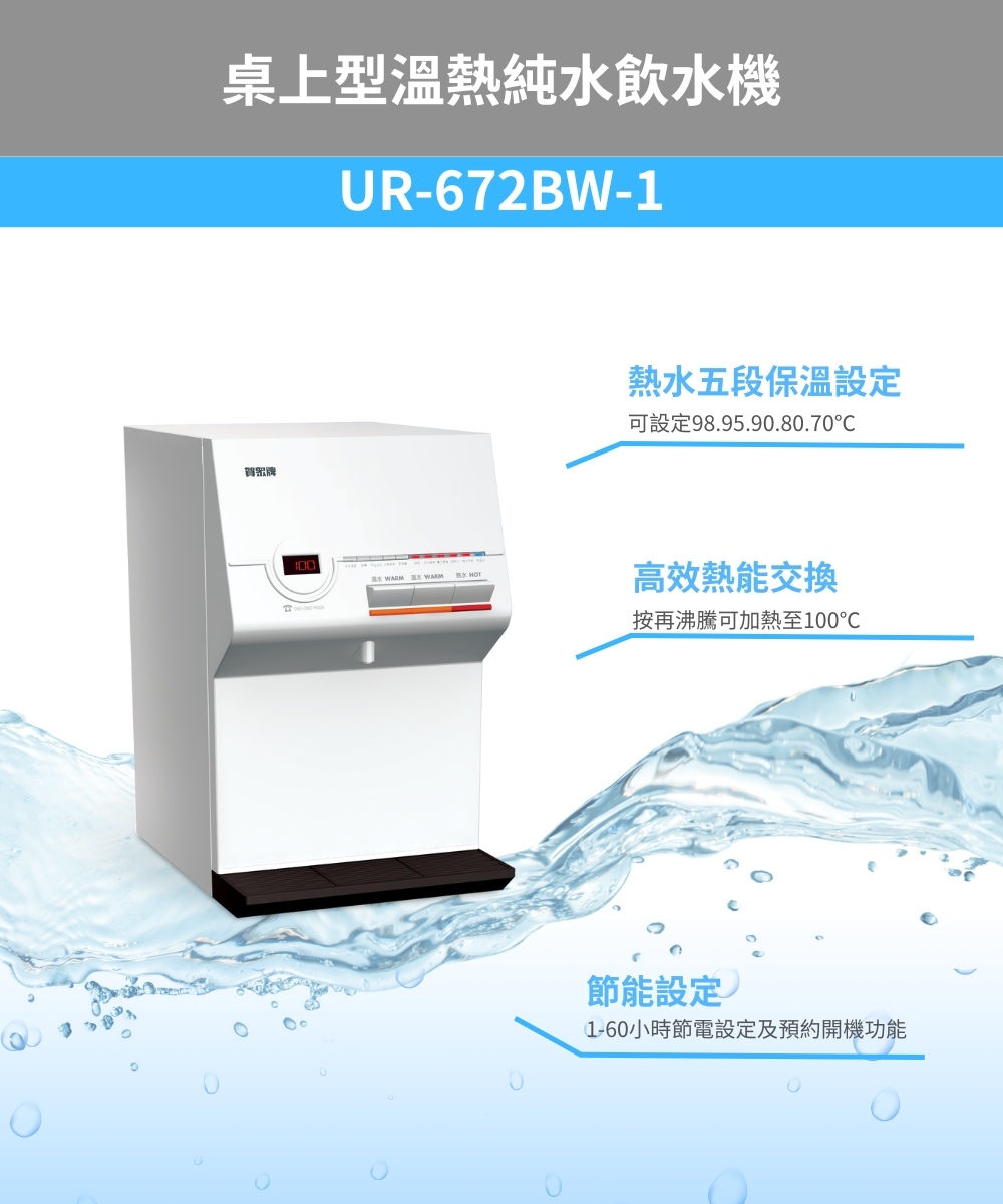 賀眾牌 UR-672BW-1 - 詳情8