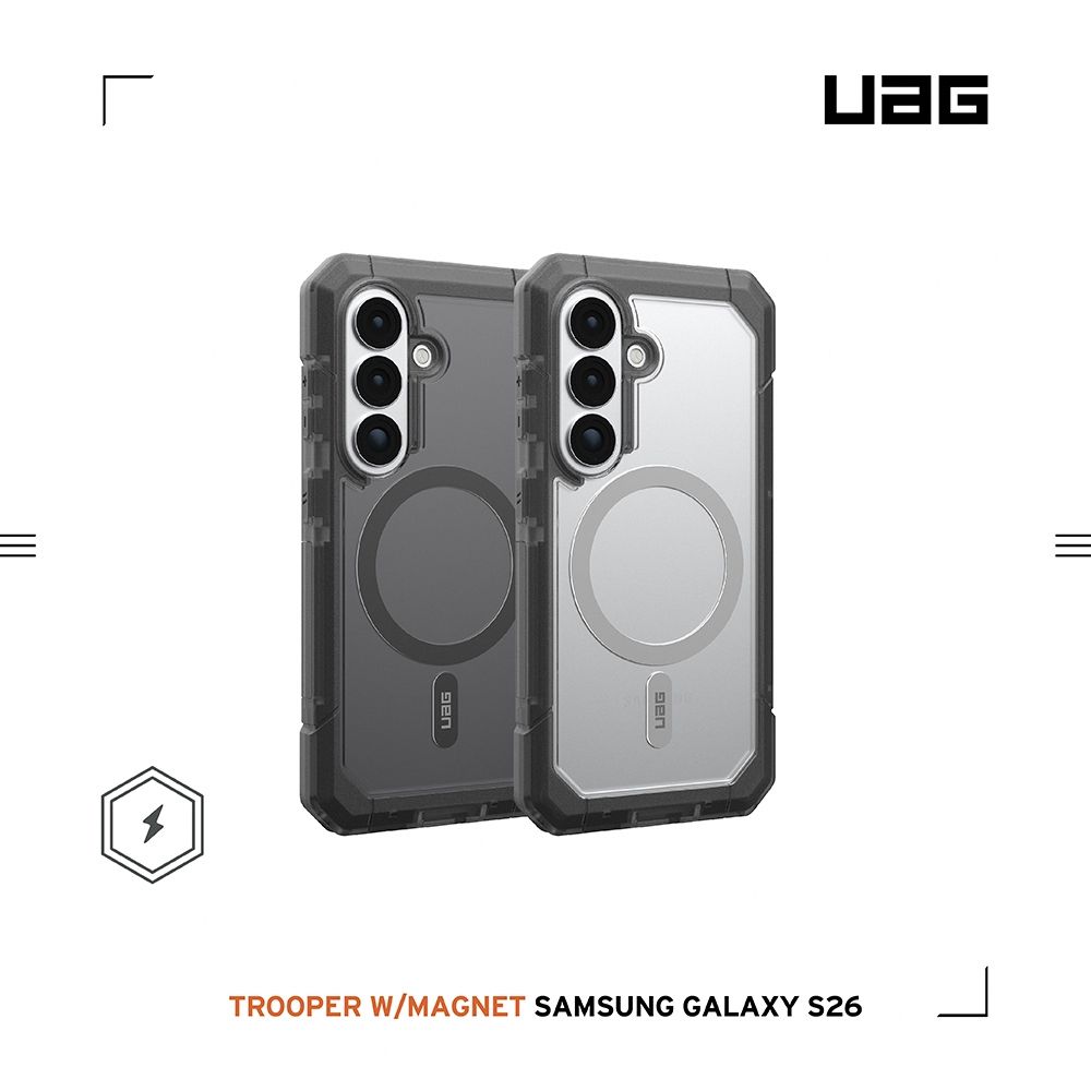 UAG Galaxy S26/S26+/S26 Ultra 磁吸耐衝擊雙件式保護殼(支援MagSafe 手機殼) (S26 (6.3吋))
