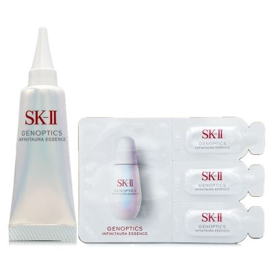 *SK-II 光蘊恆璨煥亮精華10ml+0.7ml x3x3組(一片/*3組)(全新小燈泡精華)