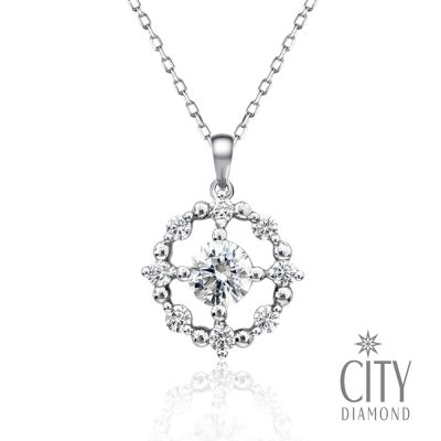 City Diamond 『繽紛樂園』 K金項鍊(浮光流影系列)