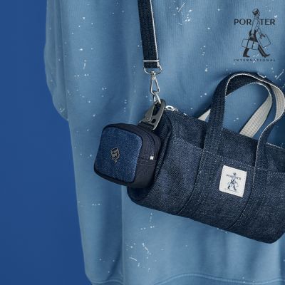PORTER INTERNATIONAL - 迷你萬用包 - 深藍