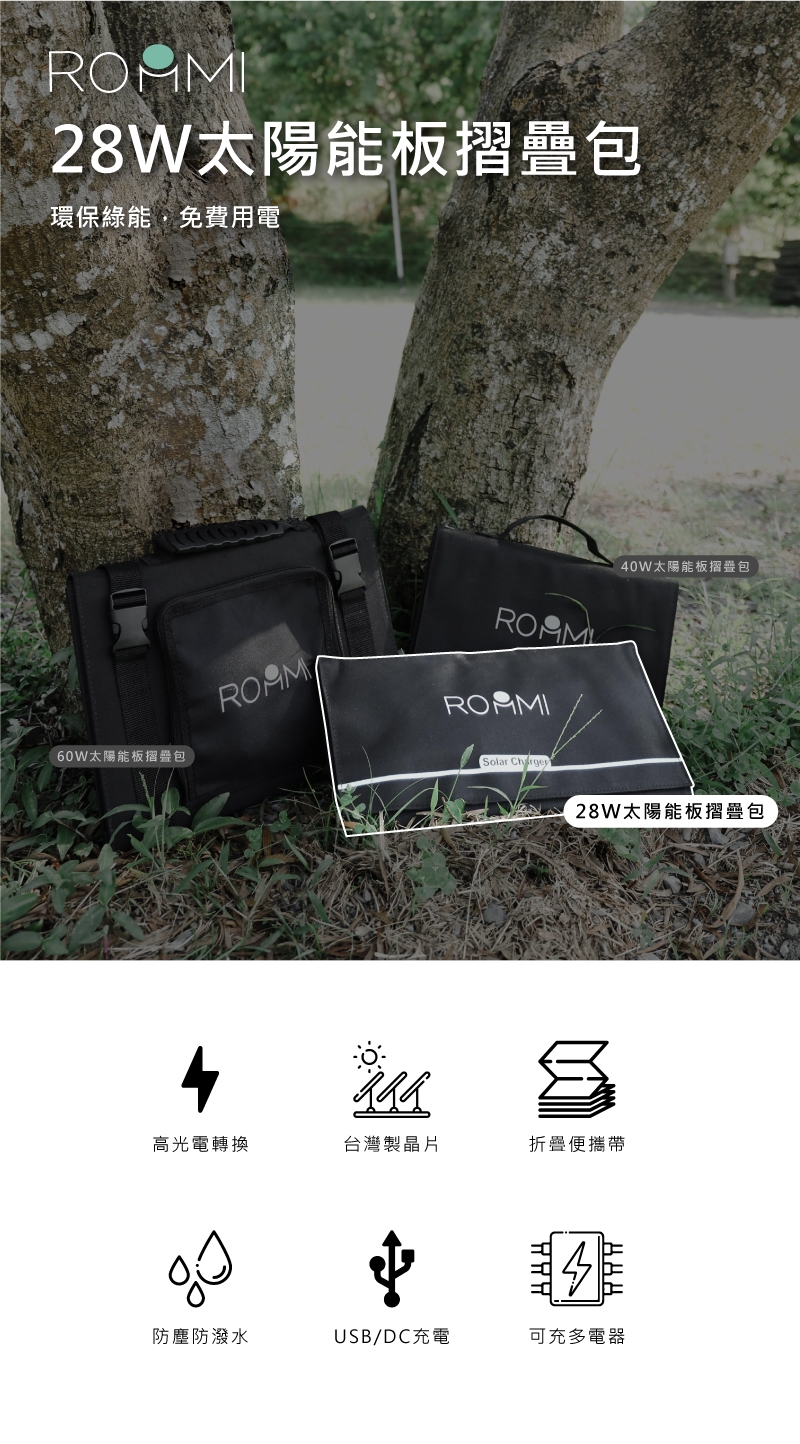 ROOMMI 太陽能充電板 - 詳情12