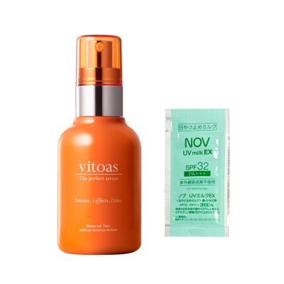 【SUNTORY三得利】vitoas蜜得絲多效極妍鎖濕菁華(經典盈潤版) 120ml/瓶