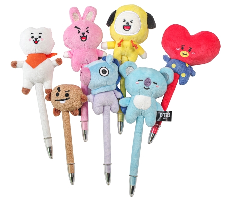 日本ENSKY萬年筆BT21正版吉祥物COOKY鋼筆459345(BTS田柾國JungKook