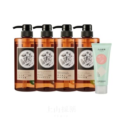 【tsaio上山採藥】 台灣茶 洗髮/沐浴600ml (任4入)(日光金萱/魚池紅玉/東方美人/文山包種/手捻花/冷泉玉露/國寶茶/烏龍茶)