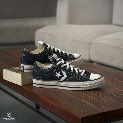 Converse STAR PLAYER 76 男女鞋 黑色 復古 低筒 休閒鞋 A01607C