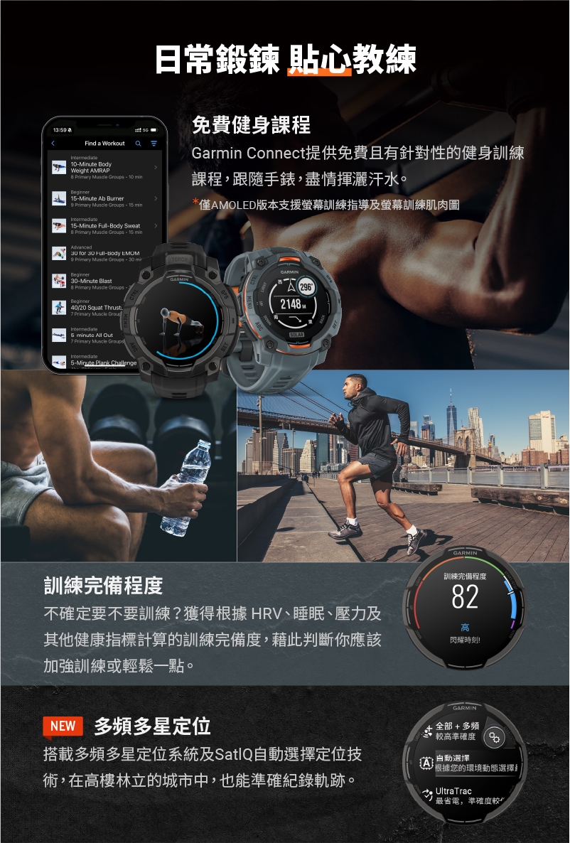 Garmin Instinct 3 Amoled - 詳情1