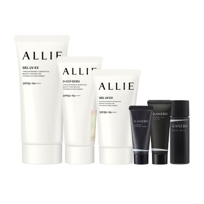 Kanebo 佳麗寶 ALLIE UV防曬水凝乳 90g+40g+60g檸茶▼超夯爆款