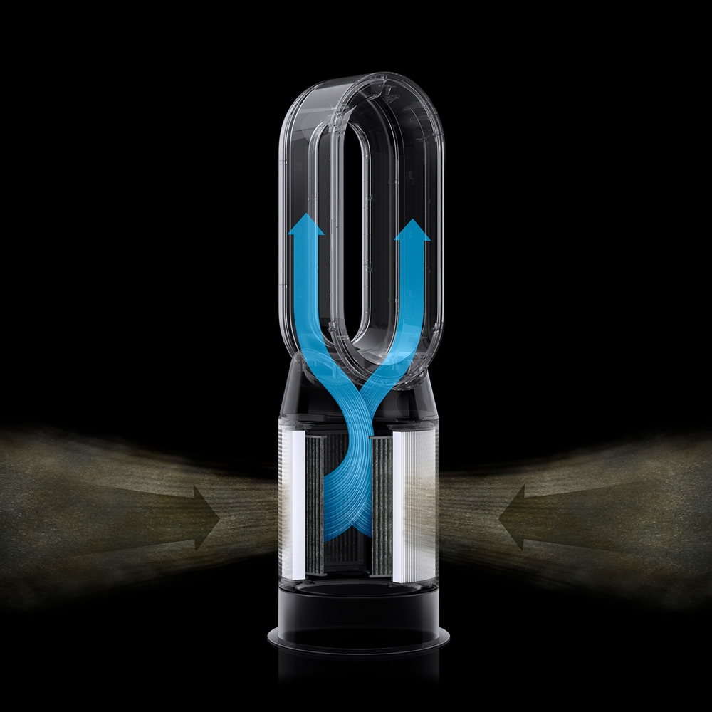 Dyson 空気清浄機 Hot + Cool HP07 2021年袋 Dyson Purifier Hot+Cool 三合一涼暖空氣清淨機HP07-黑鋼色| 空氣清淨