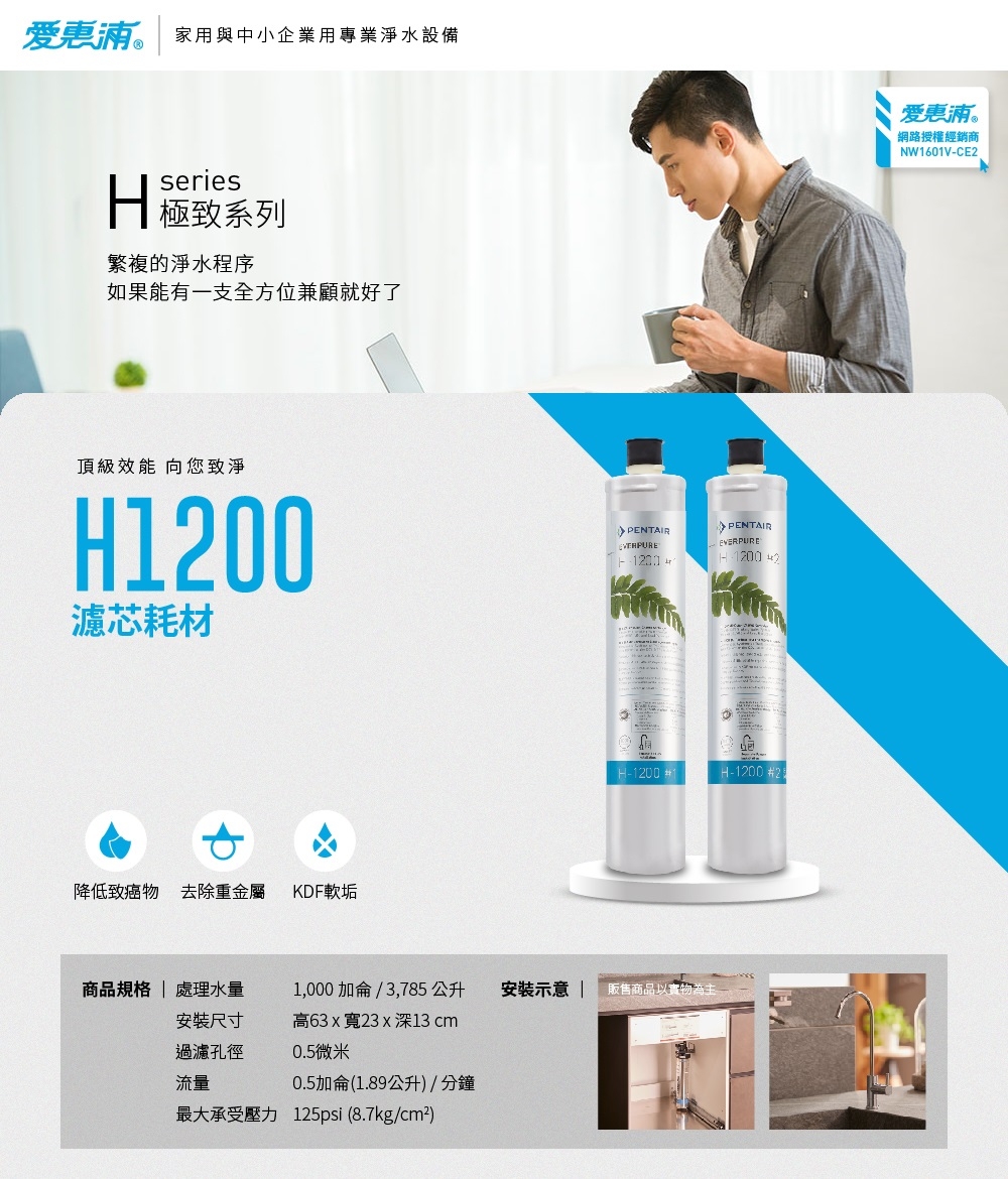 Everpure愛惠浦 H1200 - 詳情9