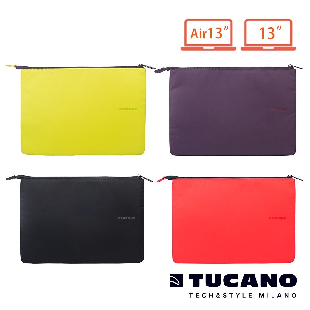 TUCANO BUSTA 信封式筆電防震內袋 13吋 (4色可選)