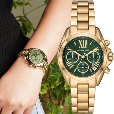 Michael Kors MK Bradshaw 時尚三眼計時女錶 寵愛媽媽 送禮推薦-36mm MK7257