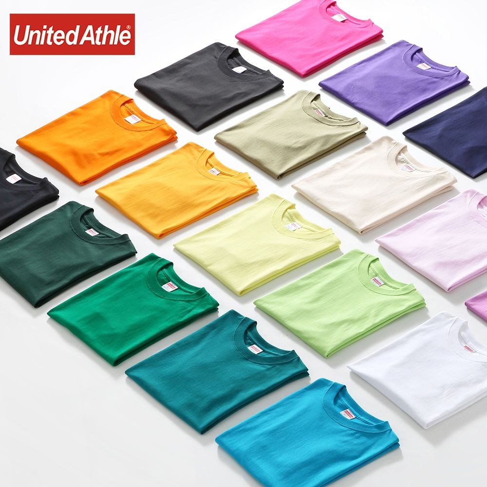 United Athle 5001-01 5.6OZ 舒適 短TEE (黑色)