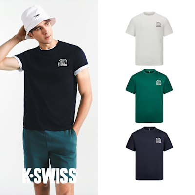 K-SWISS Short Sleeve T-Shirt 短袖T恤 男 三色任選