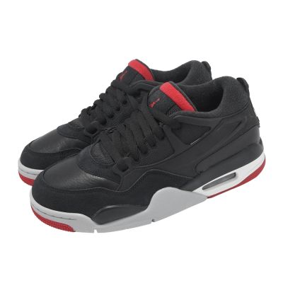 Nike 休閒鞋 Air Jordan 4 RM 男鞋 Bred 黑 低筒 復古 喬丹 FQ7939-061