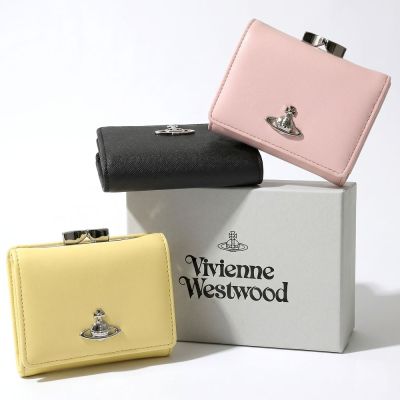 Vivienne Westwood 星球標誌皮革釦式口金短夾-多款可選