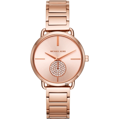 Michael Kors PORTIA 紐約腕錶 618限定禮遇 送禮推薦-玫塊金/36mm MK3640