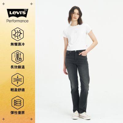 Levi s Warm 保暖系列 724 高腰 直筒牛仔褲 女生牛仔褲 熱賣單品