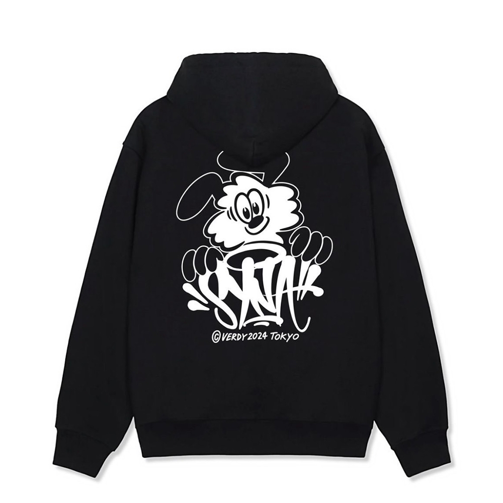 VERDY x Central Cee SYNA WORLD Hoodie 黑長袖上衣帽T 聯名款| 其他