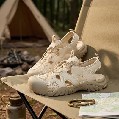 FILA PEITO SD v2 中性涼鞋-米 4-S140A-260