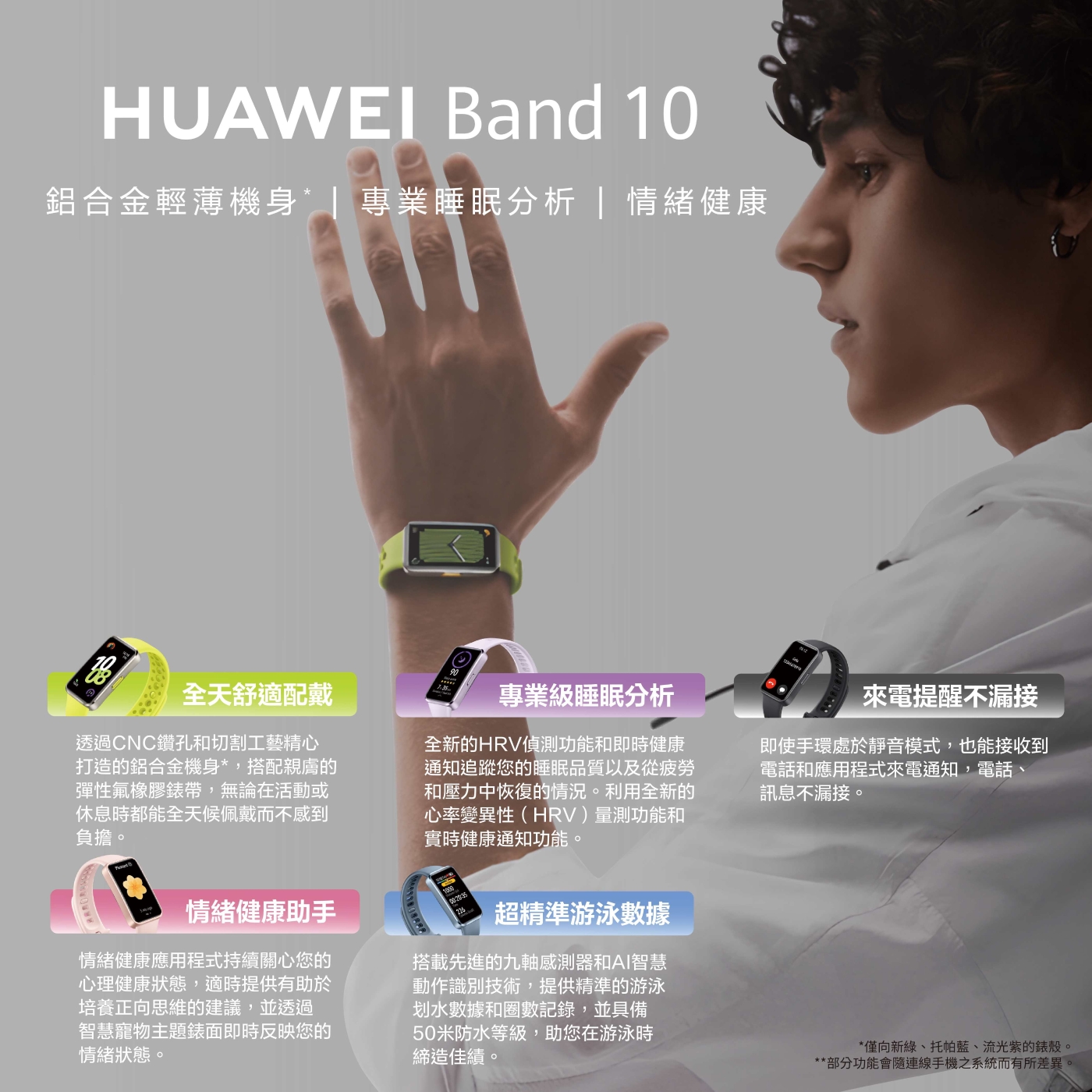 Huawei華為 Band 10 - 詳情8
