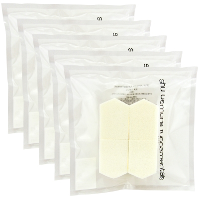 shuuemura植村秀 shu uemura 植村秀 新五角4PCS粉撲 x 5