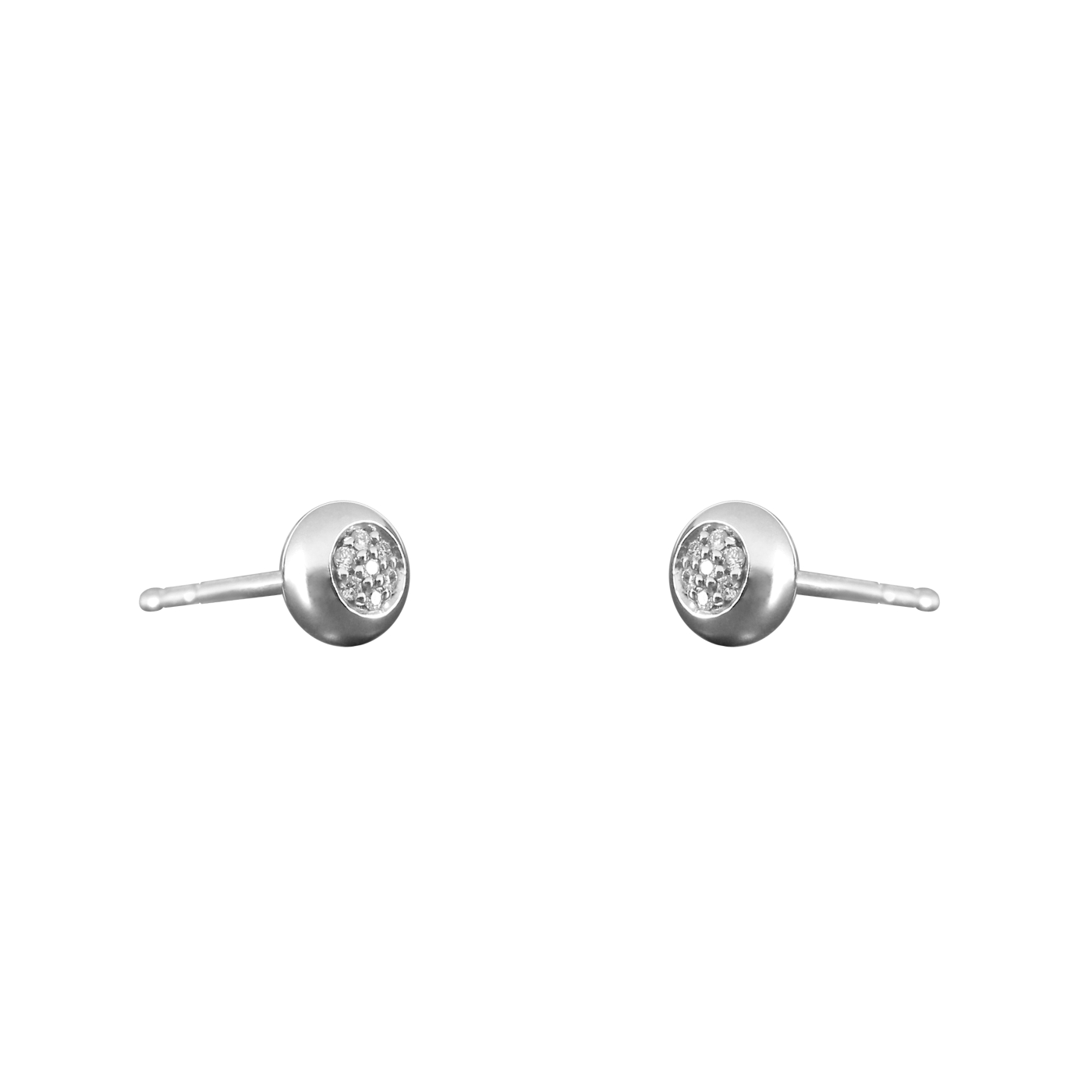 Georg Jensen 喬治傑生- AURORA 18 K白金鑽石耳環| 耳環/其他