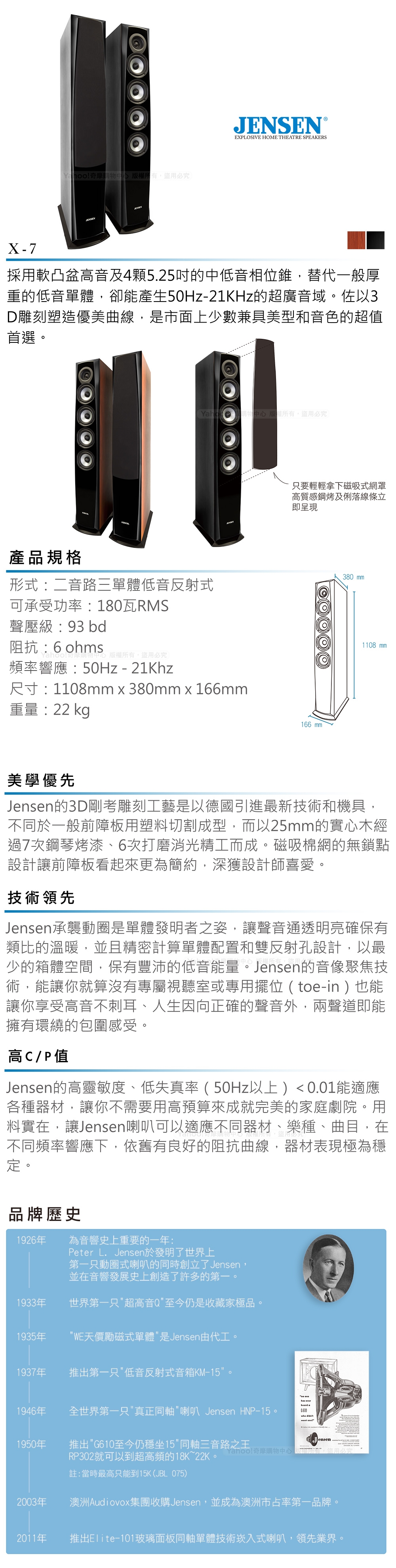 JENSEN X-7 - 詳情1