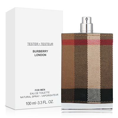 BURBERRY 倫敦男性淡香水100ml-Tester