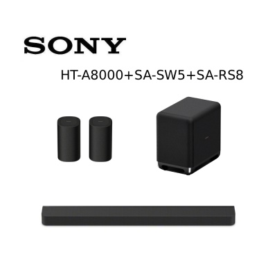 SONY索尼 BRAVIA Theatre Bar 9旗艦型 家庭劇院組 HT-A8000+SA-SW5+SA-RS8