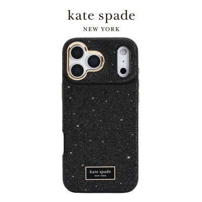 kate spade iPhone 18系列 精品磁吸防摔手機殼 子夜黑