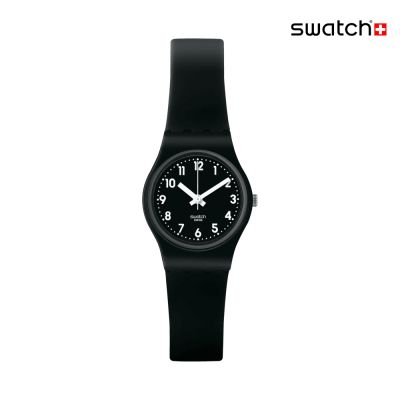 Swatch LADY BLACK SINGLE 經典手錶/女錶/瑞士製造 LB170E (25mm)