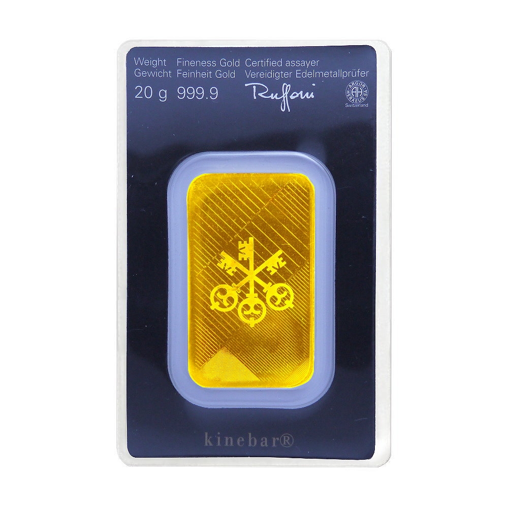 UBS kinebar-黃金條塊(20公克) | 澳洲鴻運金幣/國際金條| Yahoo購物中心