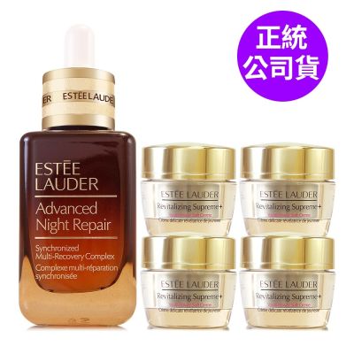 EsteeLauder雅詩蘭黛 *ESTEE LAUDER雅詩蘭黛 特潤超導全方位修護露50ml贈年輕無敵膠原霜15ml*4 (盒裝/正統公司貨)