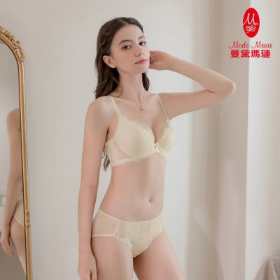 曼黛瑪璉 V極線 低腰三角網內褲 M-XXL(晨光黃)