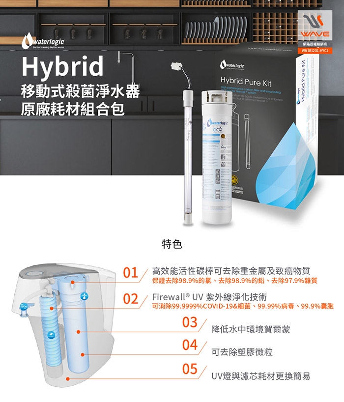 Waterlogic Hybrid - 詳情6