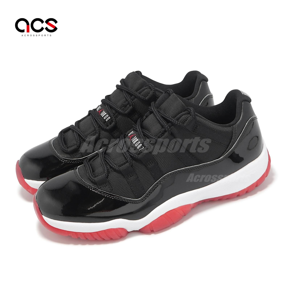 Nike 休閒鞋Air Jordan 11 Retro Low 男鞋Bred 黑紅AJ11 復刻FV5104