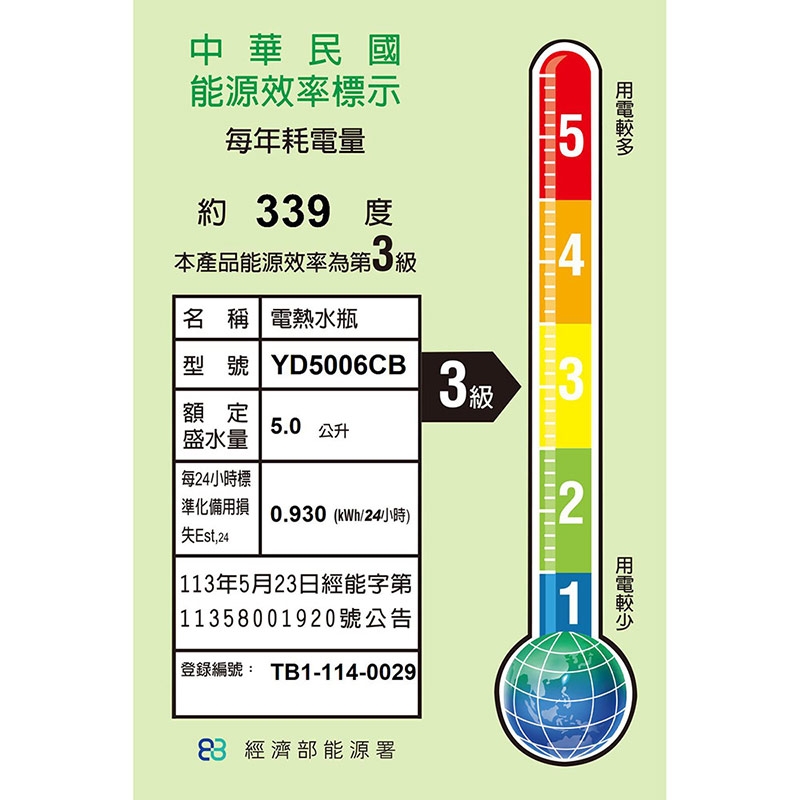 TECO東元 YD5006CB - 詳情4