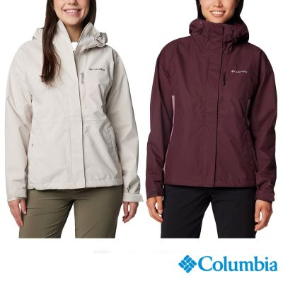 Columbia 哥倫比亞 女款 - Omni Tech 防水連帽外套 兩色任選 UWL05330KI/IF UWL05330RO/IF